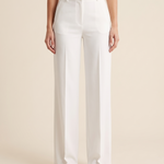 Tailored Straight-Cut Pants — product view