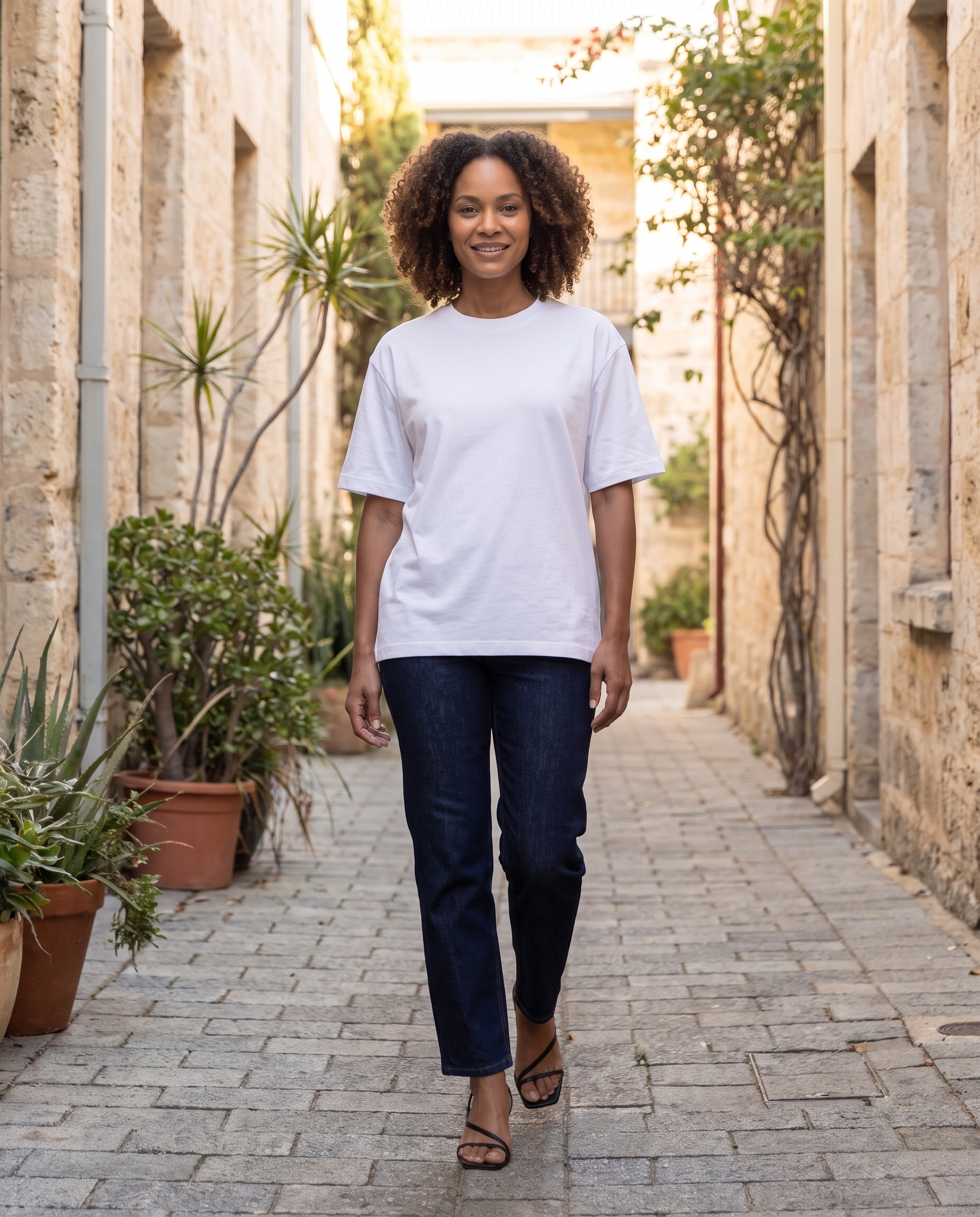 Oversized Drop Shoulder T Shirt — life 2