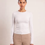 Long Sleeve Basic Top with Regular Fit – product detail view 3