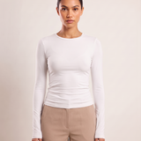 Long Sleeve Basic Top with Regular Fit – product detail view 3