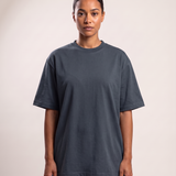 Oversized Drop Shoulder T Shirt with Relaxed Fit – product detail view 5