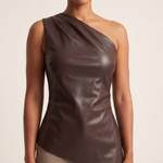 One Shoulder Top with Asymmetric Hem – product detail view 1