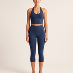 Two Piece Activewear Set with Capri Leggings – primary product view