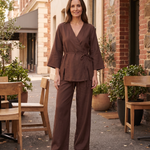 Two Piece Trouser Set with Relaxed Fit — Australian lifestyle