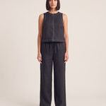 Sleeveless Vest and Wide Leg Trouser Set — front studio view