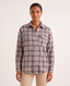 Beige & Brown Plaid