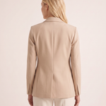 Single Button Tailored Blazer — back