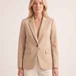 Single Button Tailored Blazer — colour