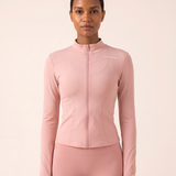 Aura Pilates Quick-Dry Long-Sleeve Jacket – Pink – variant