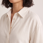 Linen Trouser Set with Relaxed Fit — detail