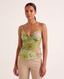 Green Floral