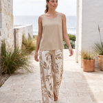 Rue Relaxed Sleeveless Two-Piece Trouser Set – Australian coastal lifestyle
