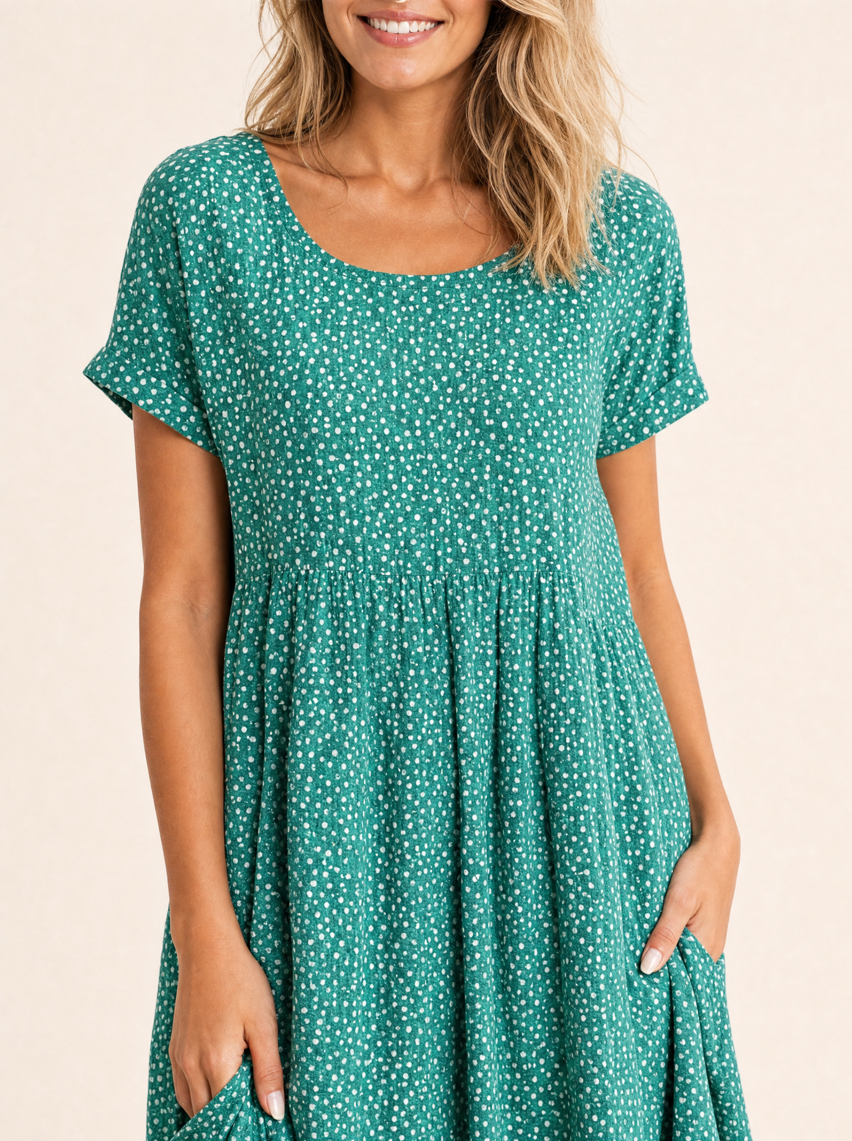 Summer Midi Dress with Relaxed Fit – product detail view 1