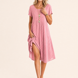 Summer Midi Dress with Relaxed Fit – product detail view 5