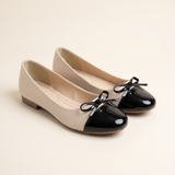 Talia Comfortable Bow-Detail Ballet Flats — hero view