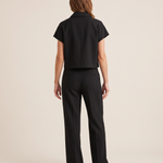 Tess Contemporary Wide-Leg Two-Piece Trouser Set – back