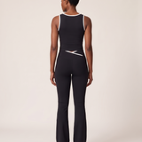 Two Piece Activewear Set with Sports Bra and Leggings – back