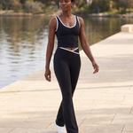 Two Piece Activewear Set with Sports Bra and Leggings – Australian coastal lifestyle