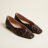 Veda Classic Square-Toe Lace Ballet Flats — hero view