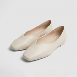Veda Classic Square-Toe Lace Ballet Flats — 1 variant