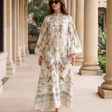 Viola Botanical Bell-Sleeve Maxi Dress — Sydney lifestyle