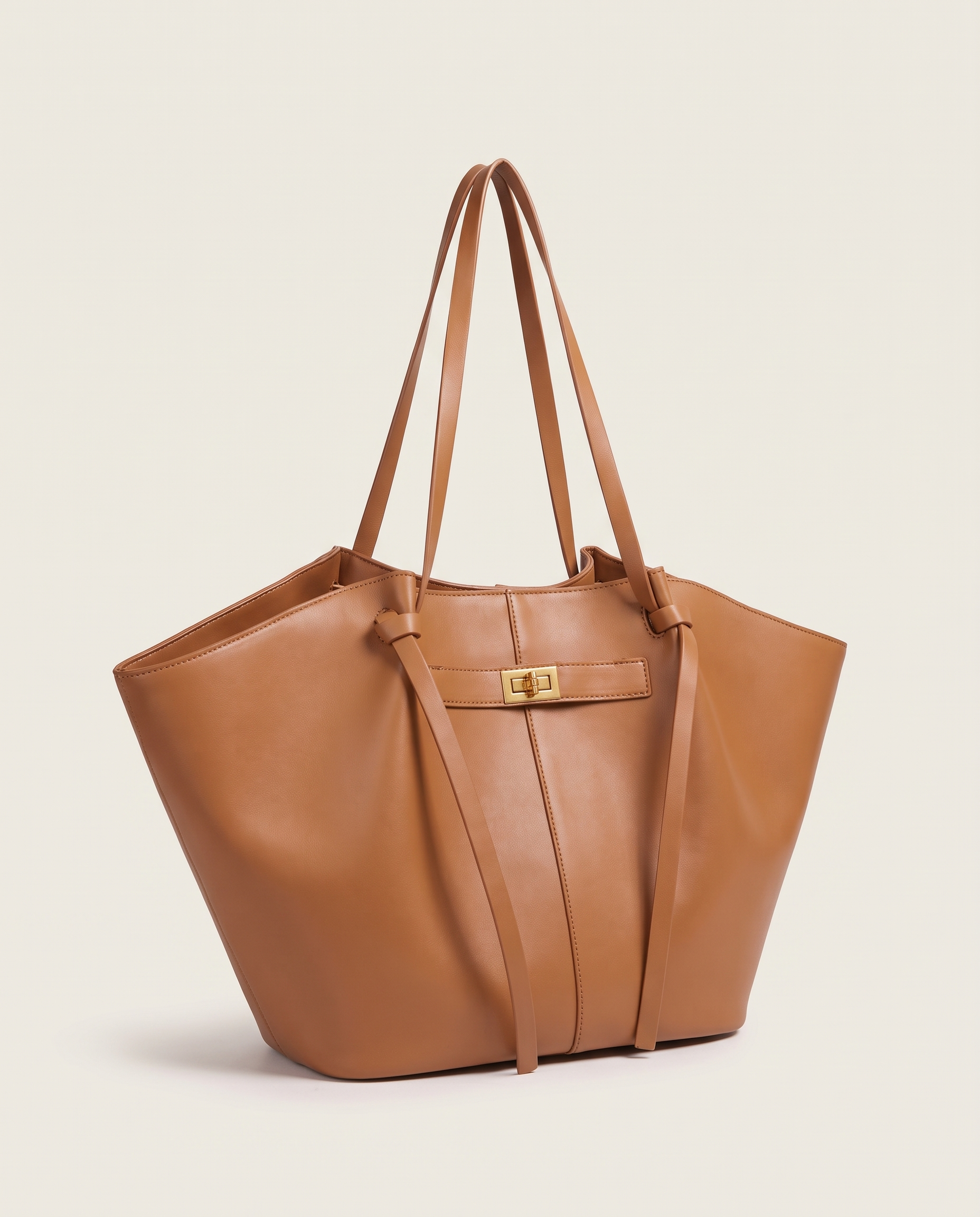 Vita Versatile Large-Capacity Crossbody Bag — Light Brown variant