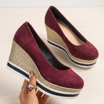 Willow Elegant Wedge Everyday Sandals — detail view