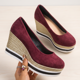 Willow Elegant Wedge Everyday Sandals — detail view