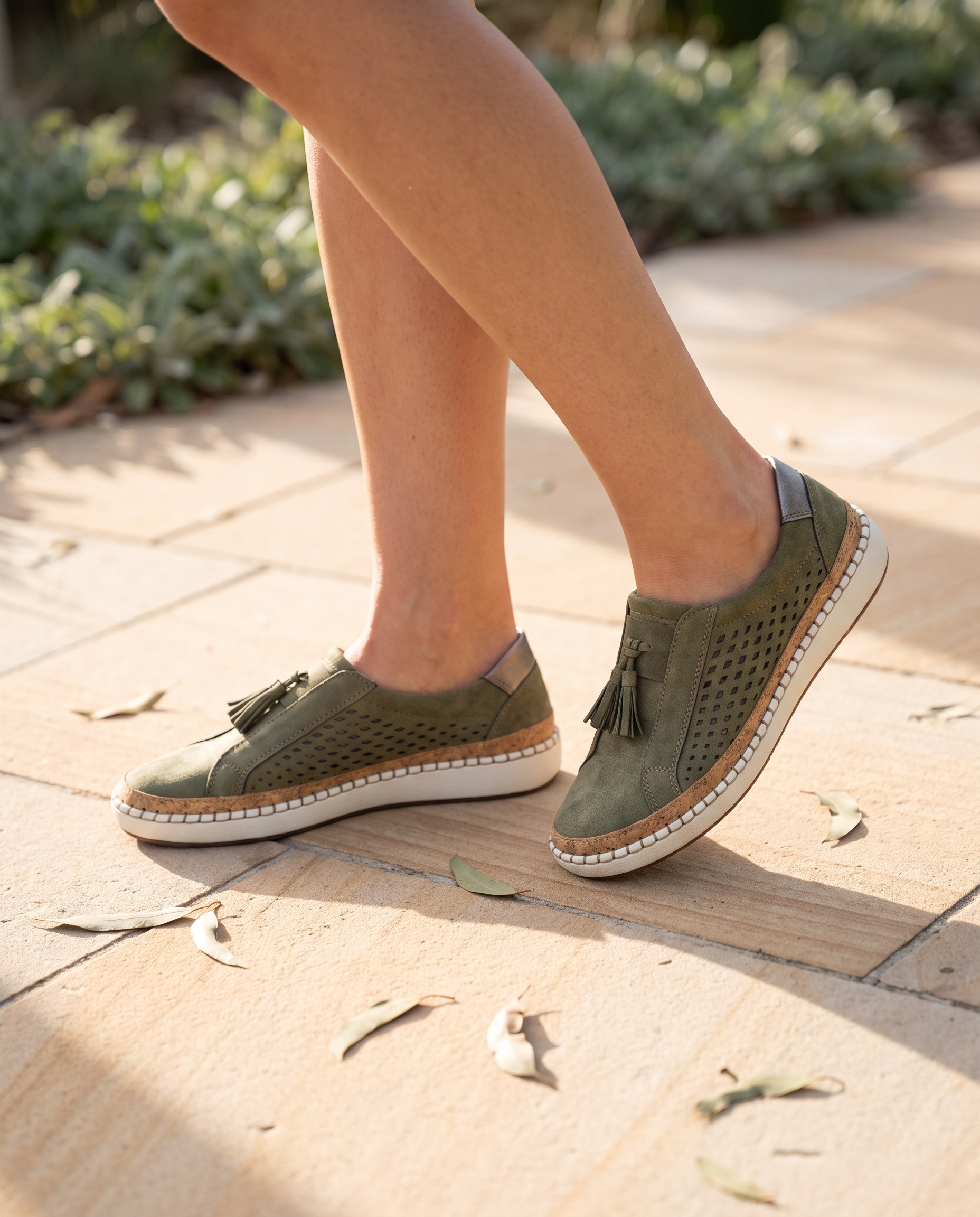 Winter Classic Everyday Slip-On Shoes — lifestyle view