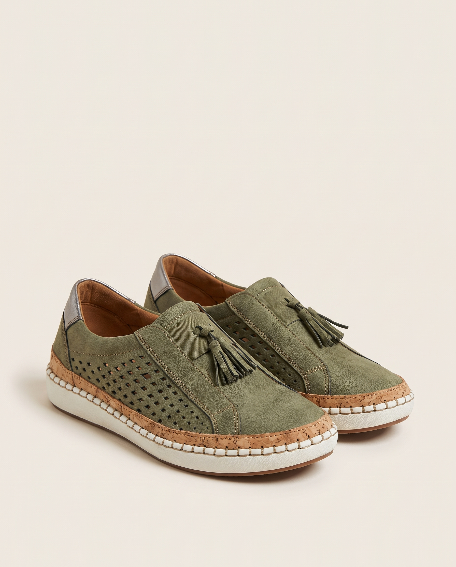 Winter Classic Everyday Slip-On Shoes — Green variant