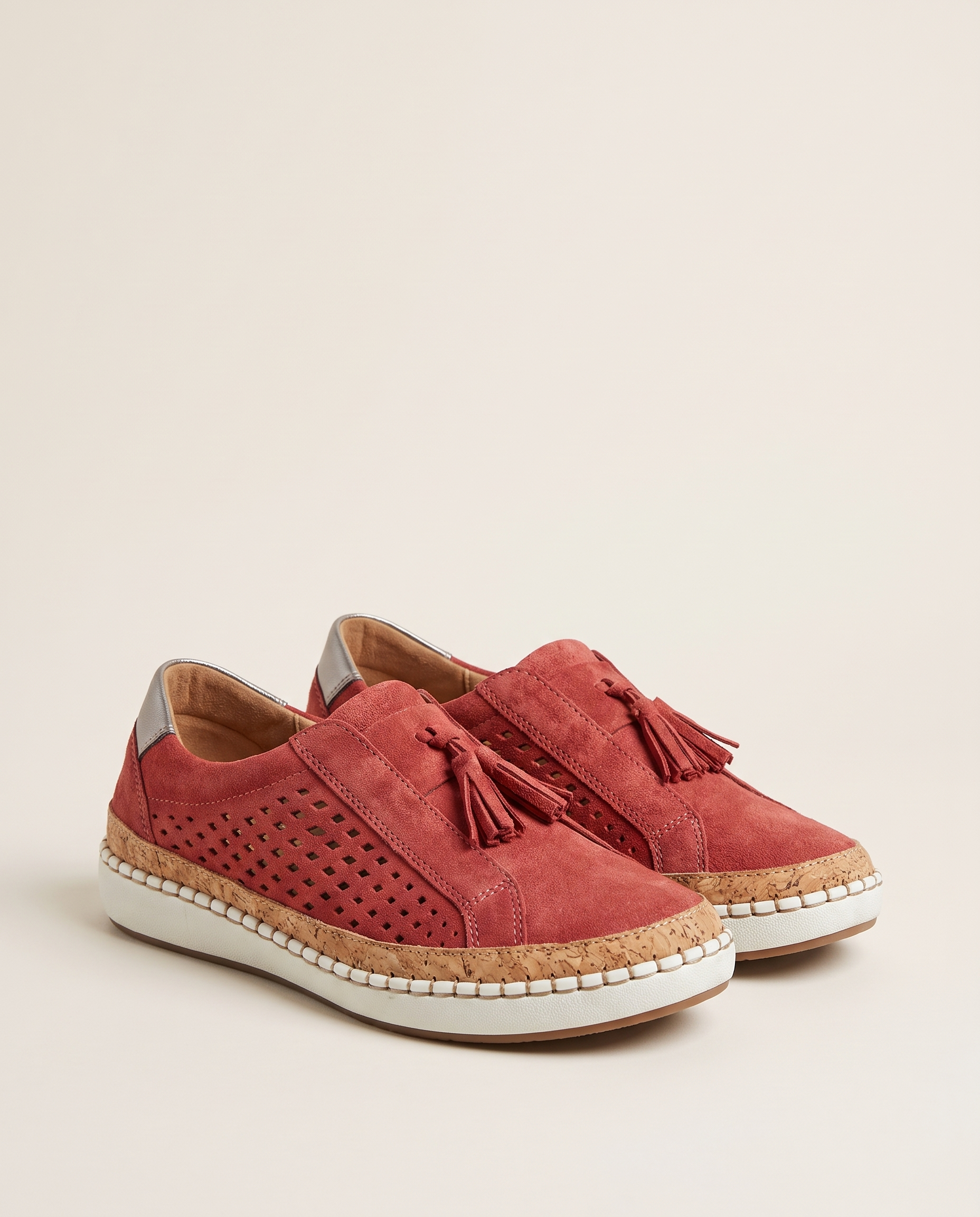 Winter Classic Everyday Slip-On Shoes — Red variant
