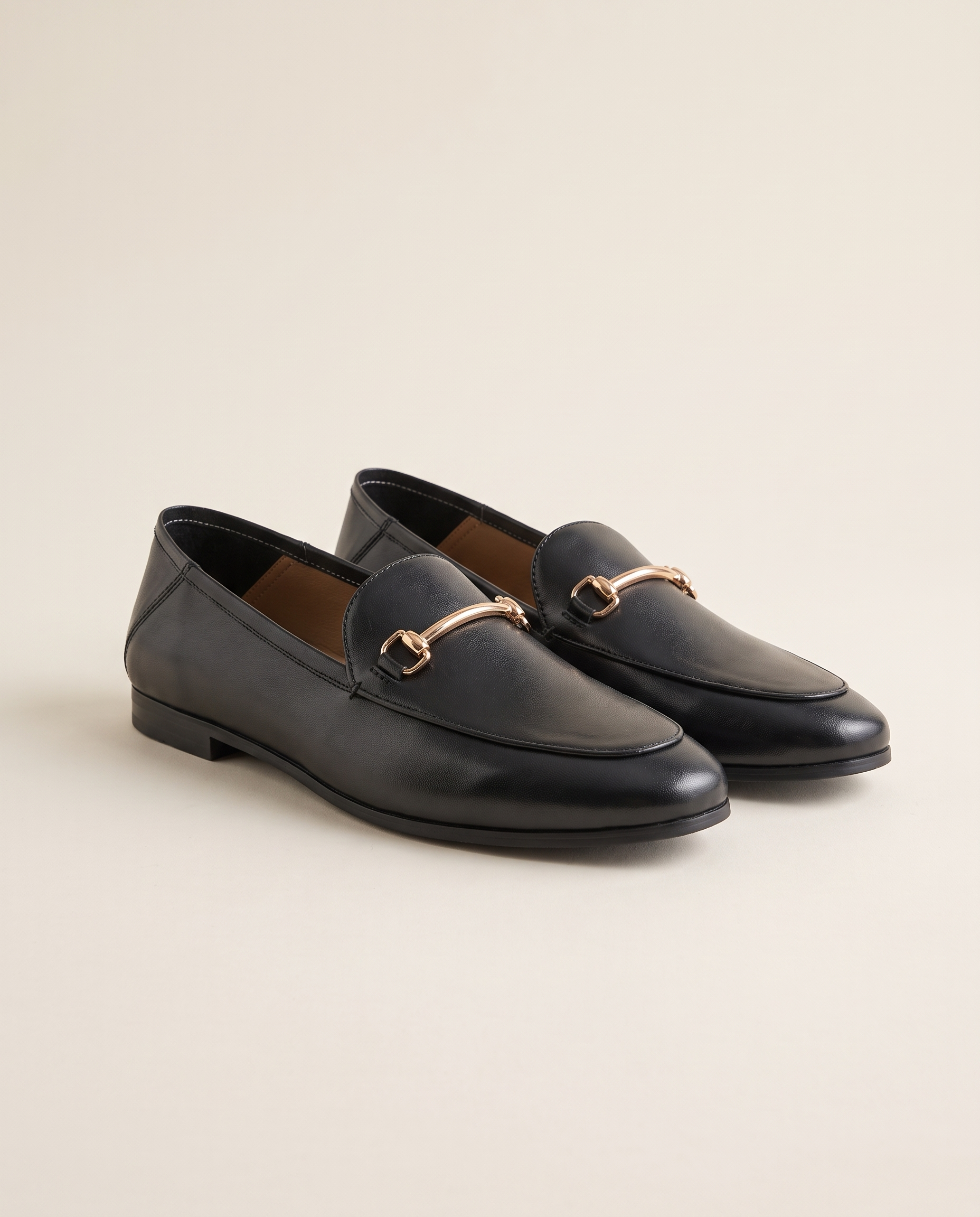 Yara Classic Everyday Flat Loafers — Black variant