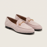 Yara Classic Everyday Flat Loafers — Pink Suede variant