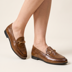Yara Classic Everyday Flat Loafers — Australian studio lifestyle view