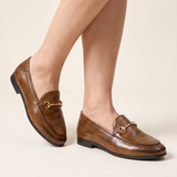 Yara Classic Everyday Flat Loafers — Australian studio lifestyle view