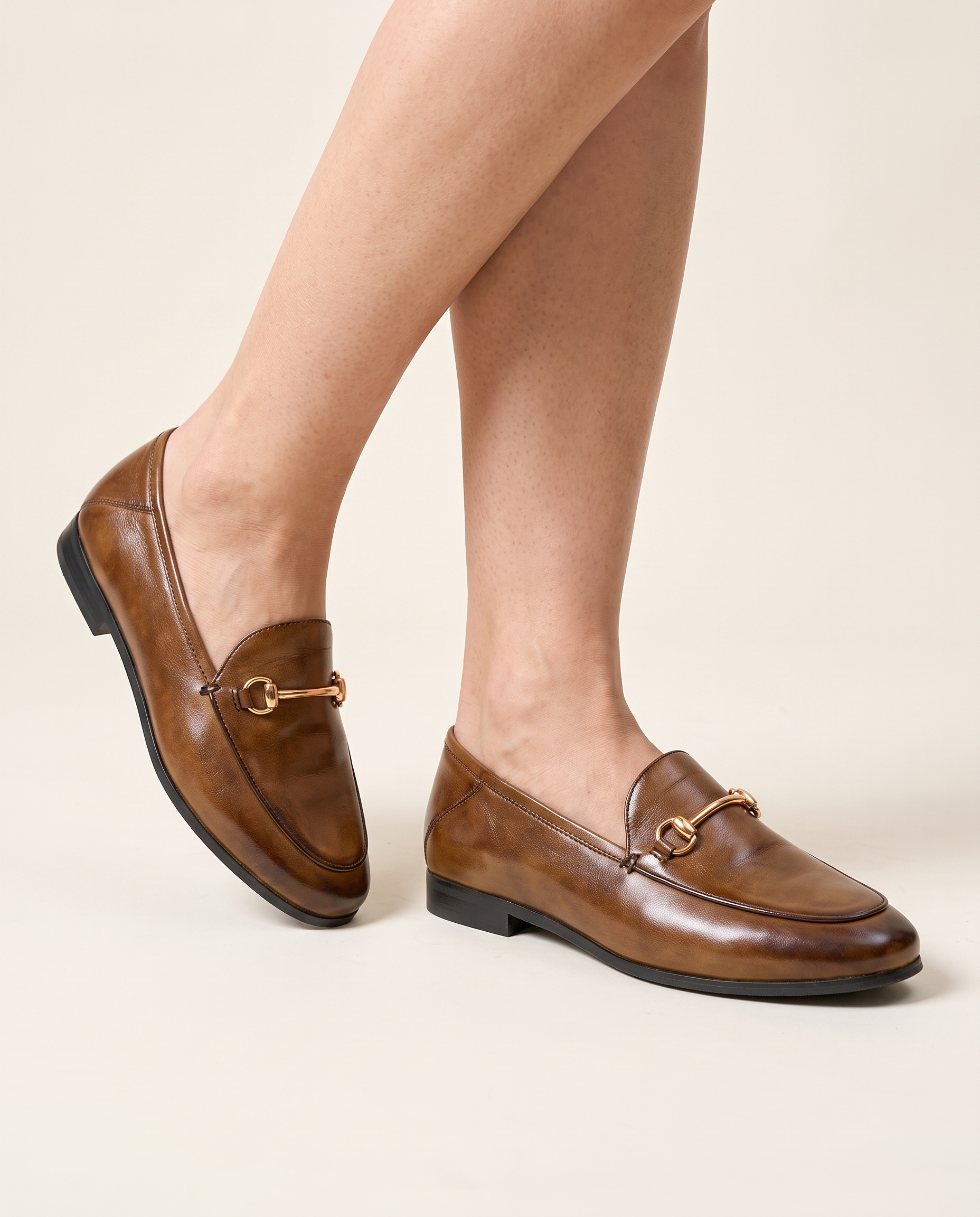 Yara Classic Everyday Flat Loafers — Australian studio lifestyle view