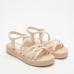 Zinnia Comfortable Platform Wedge Sandals — XDbeige 3cm variant